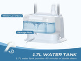 Upright Garment Clothes Steamer with 6 Steam Setting, 45s Fast Heat-up, 1.7L Water Tank and 35g/min T3398P344229