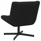 Swivel Chair Black 63 x 75 x 76 cm Sheepskin 42007338