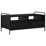 Coffee Table Black Oak 99.5 x 49 x 46 cm Engineered Wood 8013614