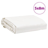 Tarpaulin White 5x8 m 650 g/m 156073