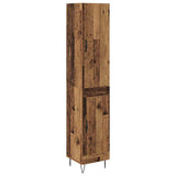 Highboard Old Wood 34.5 x 34 x 90 cm Engineered Wood 3402721