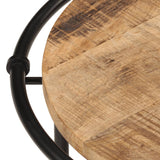 Nesting Tables 3 pcs Solid Rough Wood Mango 358930