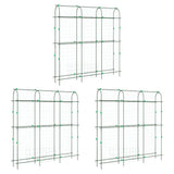 Garden Trellises for Climbing Plants 3 pcs U-Shape Steel 3281502