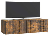 Wall-Mounted TV Cabinet Smoked Oak 78.5 x 31 x 30 cm 898380