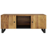Coffee Table 100x54x40 cm Solid Wood Mango&Engineered Wood 351953