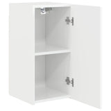 TV Wall Cabinet Wall-mounted 2 pcs Gloss White 30 x 31 x 60 cm 892278