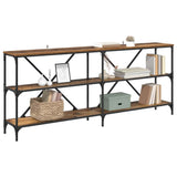 Console Table Old Wood 180 x 30 x 75 cm Engineered Wood 881905
