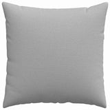 Sofa Pillows 2 pcs Cloud Grey 80 x 80 cm Fabric 42014053