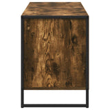 TV Cabinet Smoke Oak 140 x 36 x 49.5 cm Engineered Wood 886512
