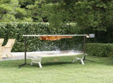 BBQ Tray Silver 118x42x30.5 cm Stainless Steel 319969