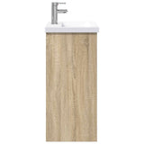 Bathroom Furniture Set Sonoma Oak 61 x 40 x 84.5 cm 3404276
