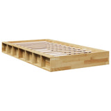 Bed Frame Oak Solid oak wood Single Storage Bed Frame 3324120