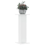 Plant Stands 2 pcs White 30x30x80 cm Engineered Wood 3307864
