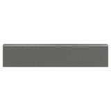 Garden Shed Light Grey 192x1021x223 cm Galvanised Steel 3147448