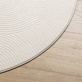 Rug IZA Short Pile Scandinavian Look Cream 120 cm 375447