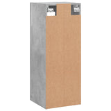 Wall Mounted Cabinet Concrete Grey 34.5x34x90 cm 828920