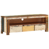 TV Cabinet 110x30x40 cm Solid Reclaimed Wood 338028