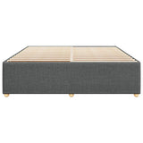 Bed Frame without Mattress Dark Grey Super King Fabric 3285040