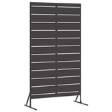Privacy Screen 100 x 50 x 180 cm Steel Black 868563
