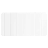 Wall-Mounted Bedside Cabinet with Drawer 2 pcs High Gloss White 898284