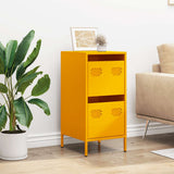 Sideboard Mustard Yellow 35x39x73.5 cm Cold-rolled Steel 851397