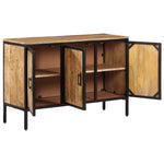 Sideboard 105x35x70 cm Solid Rough Wood Mango 374079