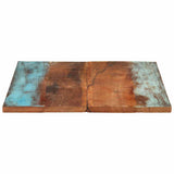 Table Top Multicolour Solid reclaimed wood 70x90 cm Durable 286061