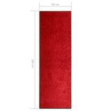 Doormat Washable Red 60x180 cm 323423