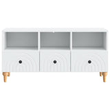 TV Cabinet White 102 x 34.5 x 50 cm Engineered Wood 894215
