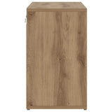 Shoe Cabinet Artisan Oak 77.5 x 30 x 51 cm Engineered Wood 875207