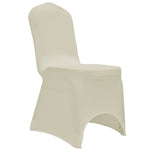 ZNTS Chair Cover Stretch Cream 12 pcs 279092