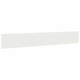 Lawn Edgings 10 pcs White 15x103 cm Cold-rolled Steel 860143