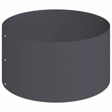 Garden Planter Anthracite 120 x 120 x 20 cm Cold-rolled Steel 873657