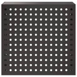 Air Conditioner Cover Black 110 x 50 x 105 cm Steel 8014143