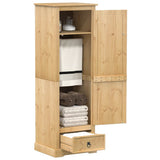 Wardrobe Corona 55x50x170 cm Solid Wood Pine 4002766