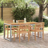 Garden Dining Table Grey 180 x 90 x 75 cm 4010604