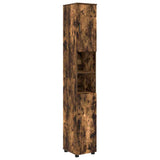 Bathroom Furniture Set 5 pcs Smoked Oak 61 x 35 x 64 cm 3392998