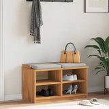Hallway Bench SANDNES 87x40x50 cm Solid Wood Pine 4010457