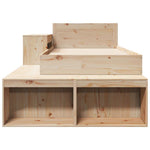 Bed Frame without Mattress 80x200 cm Solid Wood Pine 3309755