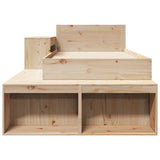 Bed Frame without Mattress 80x200 cm Solid Wood Pine 3309755