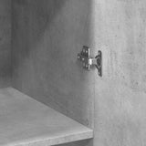 Storage Cabinet Concrete Grey 70x42.5x225 cm Engineered Wood 3281332