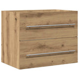 Bathroom Sink Cabinet Artisan Oak 60x38.5x48 cm Engineered Wood 862027