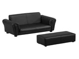 Kids Sofa Bed Kids Twin Sofa Toddler Chair 2 Seater Kids Twin Sofa Chair Boys Girls Couch w/ T3398P421959