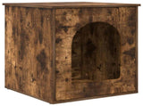 Cat House Smoked Oak 53 x 52 x 62 cm Engineered Wood 8000712