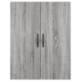 Highboard Grey Sonoma 69.5x34x180 cm Engineered Wood 3198183