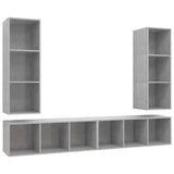 Wall TV Cabinet Wall-mounted 4 pcs 37 x 37 x 107.5 cm 3079884