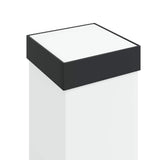 Bollard Lights with Outlet 3 pcs 110 cm Black IP44 4006088