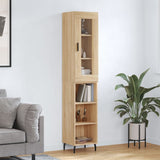Highboard Sonoma Oak 34.5x34x180 cm Engineered Wood 3199380