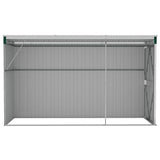 Garden Shed Green Galvanised steel, metal Large Garden Shed 316225
