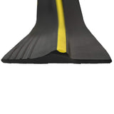 Garage Floor Seal Black and Yellow 12 x 90 mm 8 m PVC 42038289